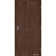 Jednokrídlové fóliované dvere Masonite - Quadra plné - Fólia Orech rustikálny