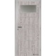 Jednokrídlové fóliované dvere Masonite - Dominant 1 - Fólia Dub šedý