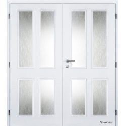 Dvojkrídlové dvere Masonite - HECTOR Biele