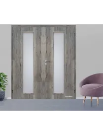 Dvojkrídlové laminátové dvere DOORNITE - LINEA