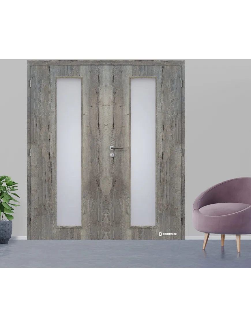 Dvojkrídlové laminátové dvere DOORNITE - LINEA Dvojkrídlové laminátové dvere DOORNITE - LINEA