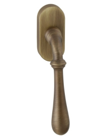 Kľučka na eurookno DK - CARINA 2 - R - Bronz česaný