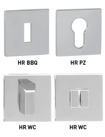 Rozeta MP - HR SQ6 - Chróm lesklý