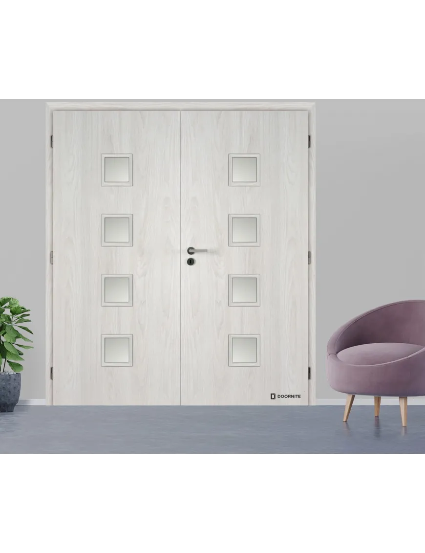 Dvojkrídlové laminátové dvere DOORNITE - QUADRA