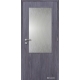 Jednokrídlové laminátové dvere Masonite - Sklo 2/3 - CPL Fleetwood lávovosivý