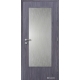 Jednokrídlové laminátové dvere Masonite - Sklo 3/4 - CPL Fleetwood lávovosivý