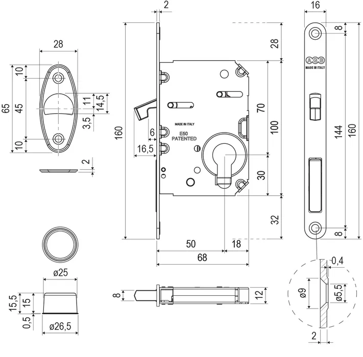 AGB SCIVOLA TRE CLASS - WAVE